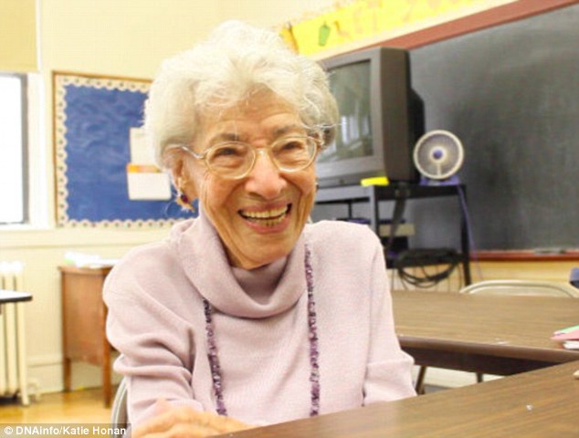 Madelin Scotto 100 Year old Math Teacher